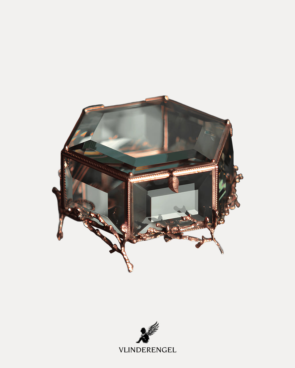 Ring Box hexagonal 999