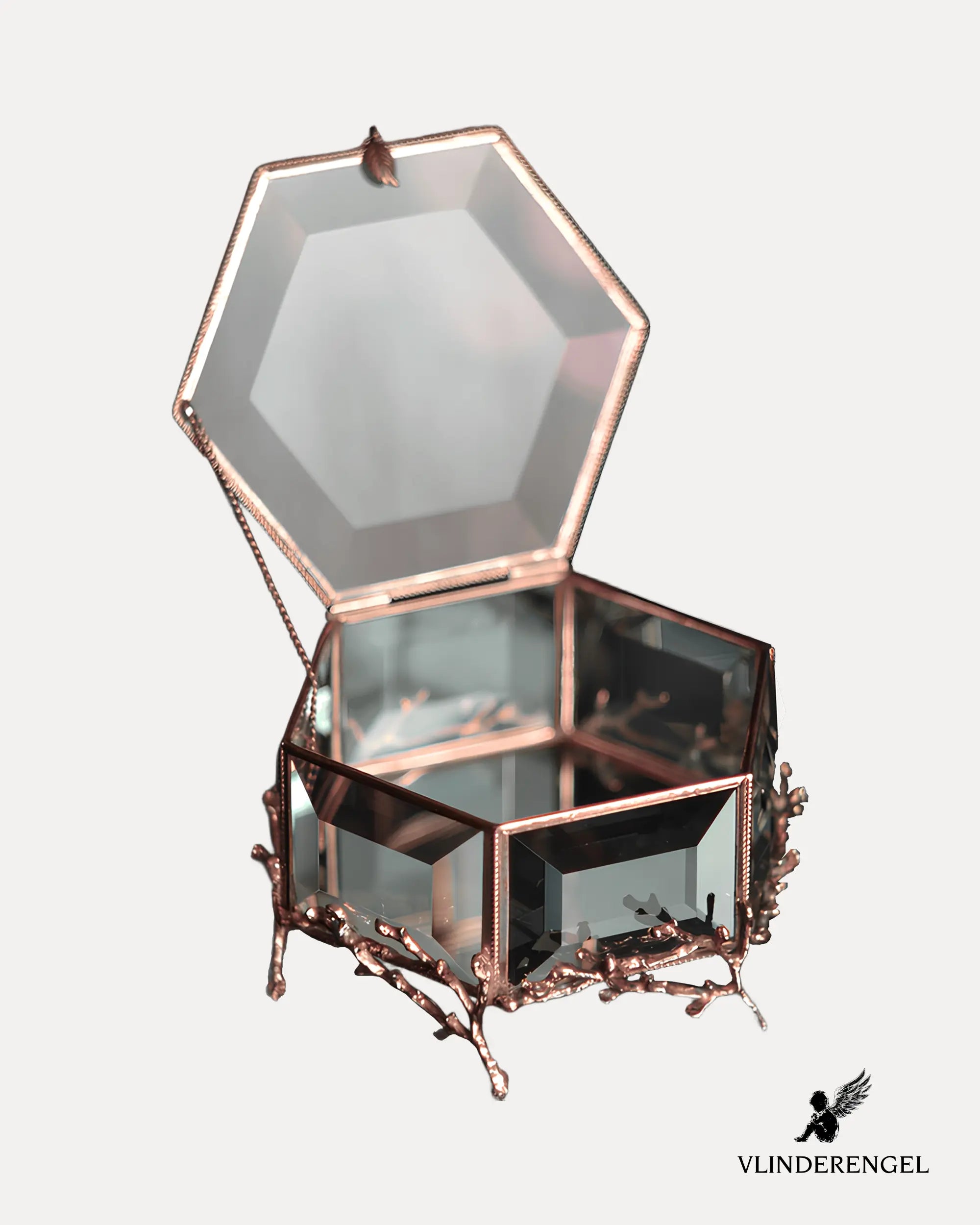 Ring Box hexagonal 999