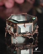 Ring Box hexagonal 999