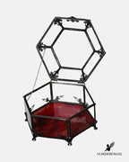 Hexagonal Jewelry Box 9x12x5