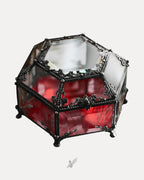 Hexagonal Jewelry Box 9x12x5